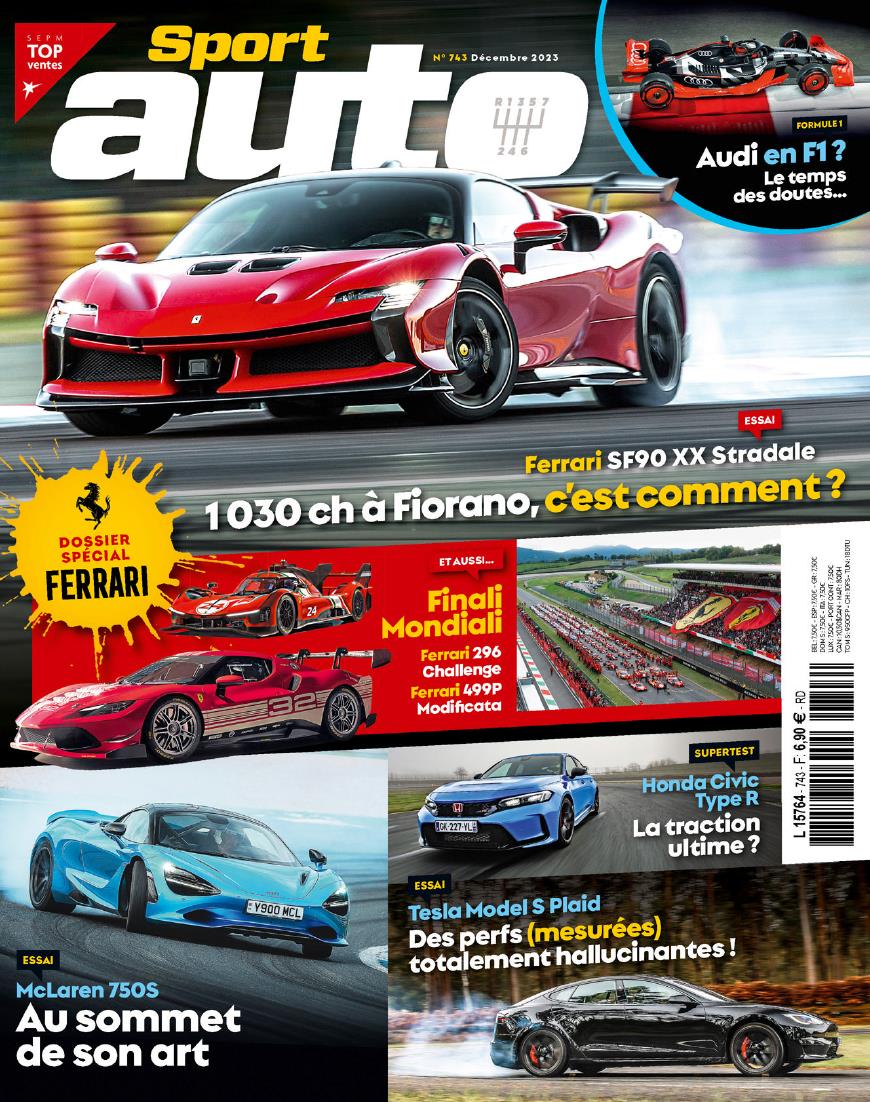 Журнал Sport Auto December 2023